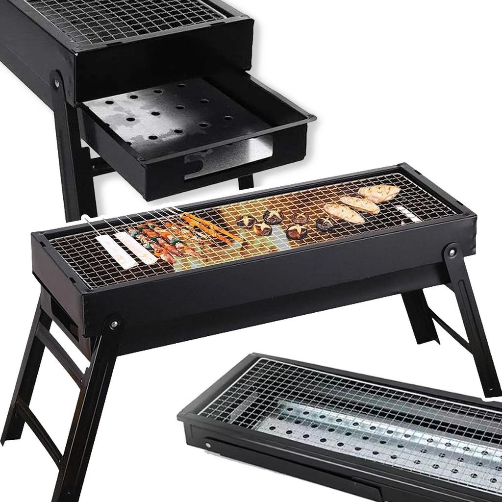 Campinggrill Holzkohlegrill Klappgrill tragbarer Produktbild 