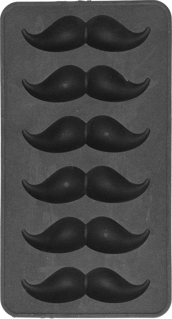 Silikonform in Schnurrbartform, schwarz, Lebensmittelqualität, für den Haushalt, für die Sommerküche zu Hause
