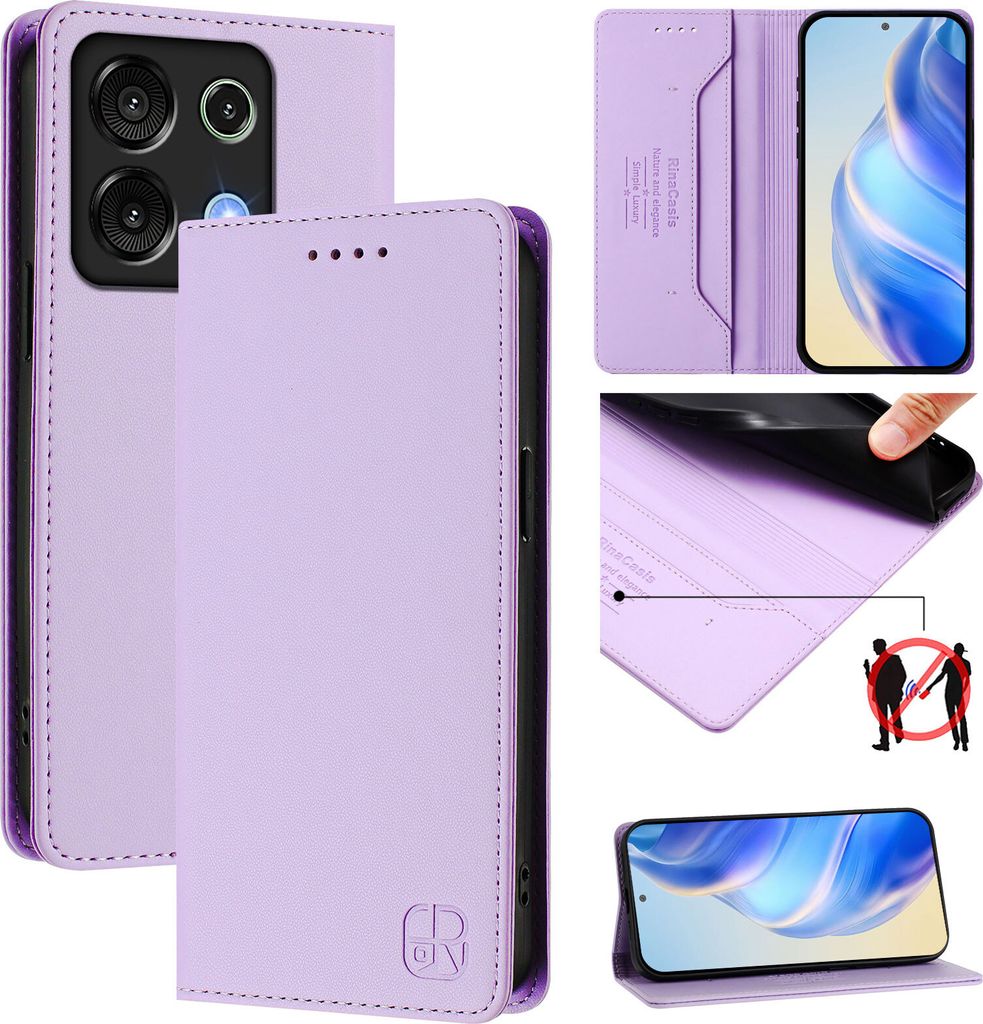 Lederhülle für UMIDIGI G9 5G/Note 9 5G Hülle Flip Produktbild 