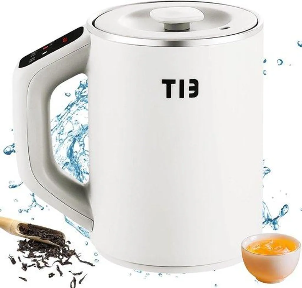 Bouilloire portable 800 ml pour café et thé en déplacement pro