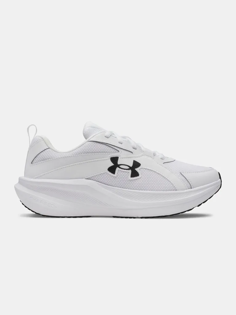 Chaussures de Sport Under Armour UA Assert 11 pour Course à Pied Blanche