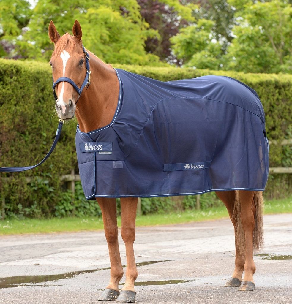 Bucas Abschwitzdecke Competition Cooler Navy 135