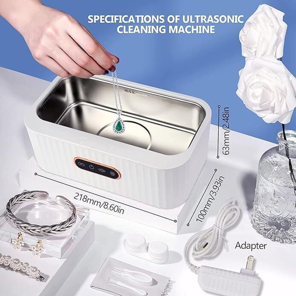 400ML Ultraschallreiniger, Ultraschallreinigungsgerät Produktbild 6