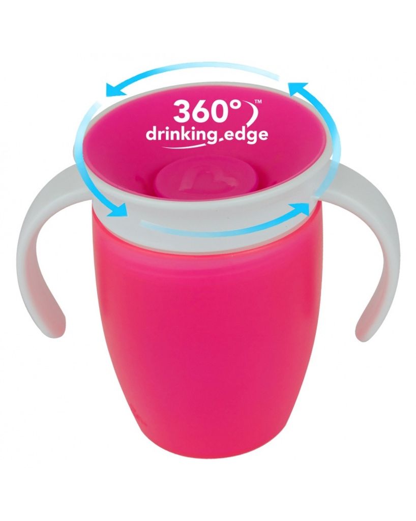 Munchkin 360° Übungsbecher 207 ml Pink Produktbild 7