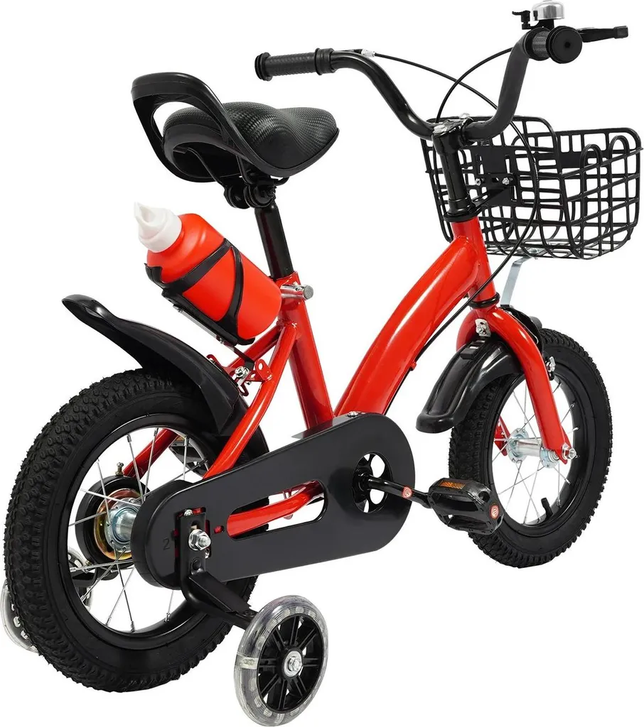 Vélo enfant sécurisé avec freins à disque pour apprendre l'équilibre seul