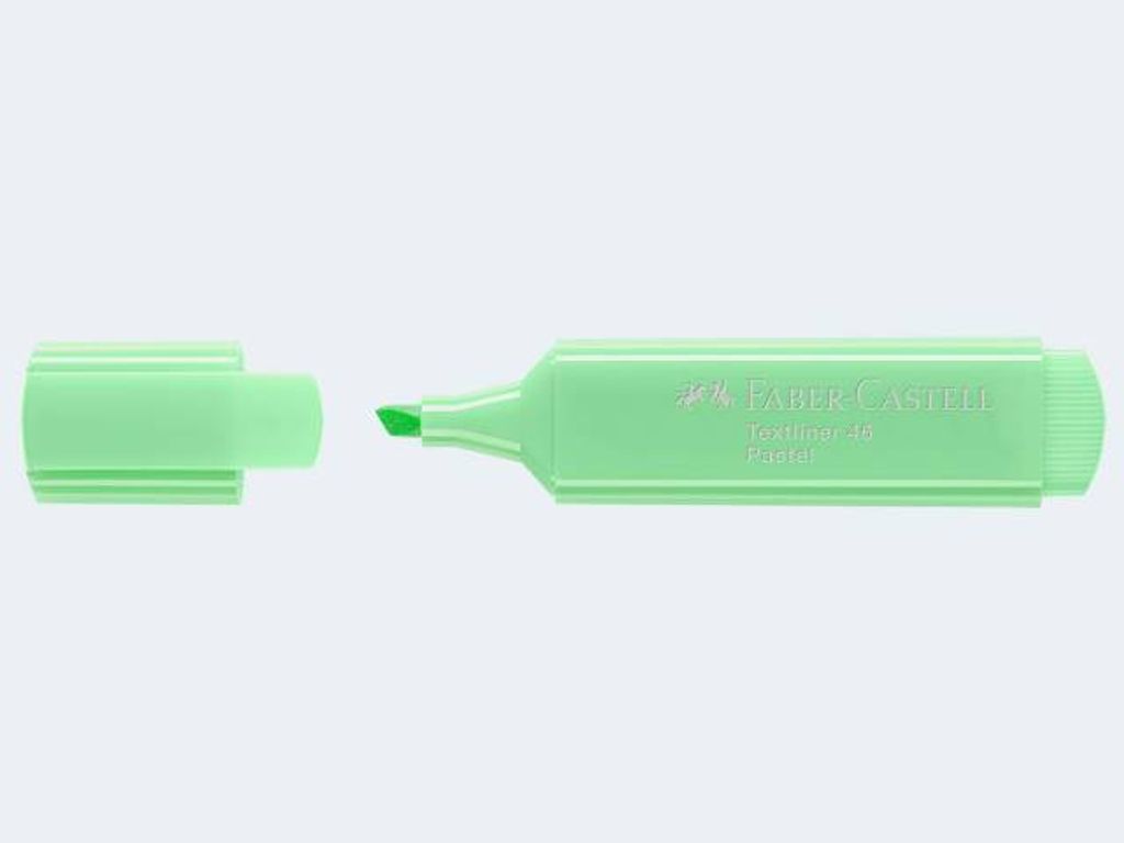 Textmarker 46 lichtgrün Pastellfarbe Textliner FC