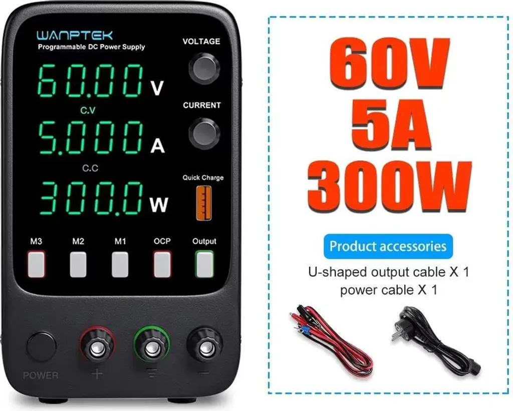 Alimentation réglable APS605H 60V 5A haute performance sortie 10A DC - 2