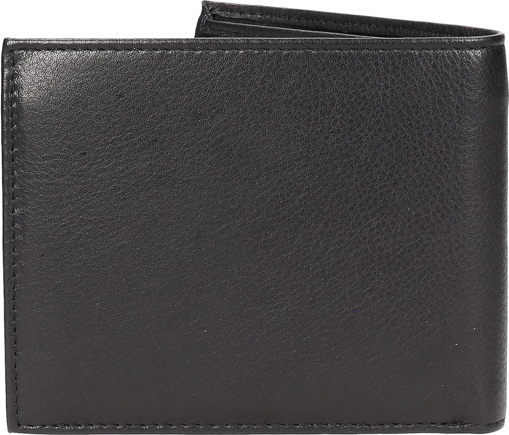 bugatti Nome Wallet : Fini les Portefeuilles Encombrants avec ce Cuir Noir - 8