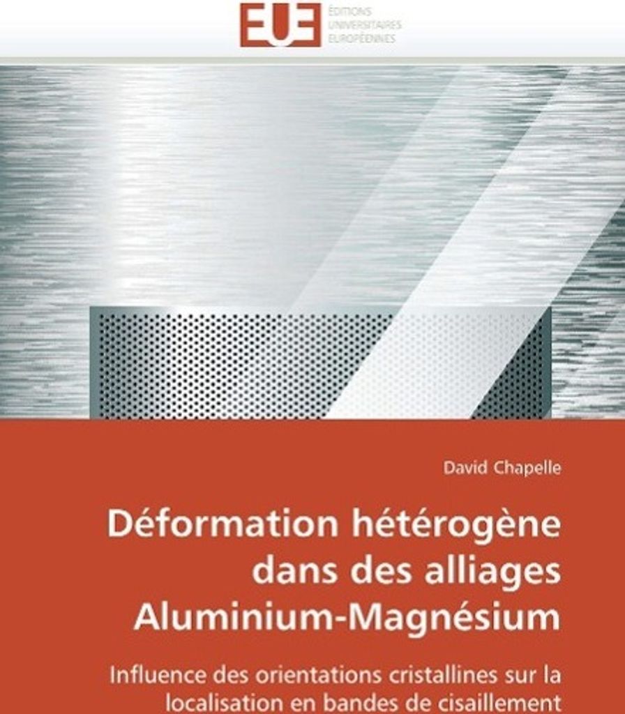 Déformation Hétérogène Dans Des Alliages Aluminium-Magnésium