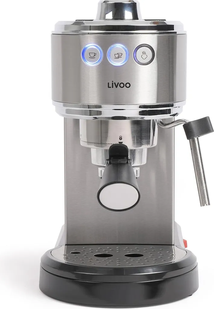 Machine expresso 15 bars Livoo pour savourer un cappuccino à la maison