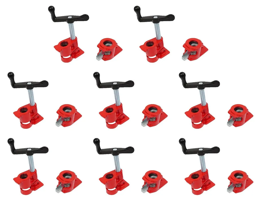 Lot de 8 colliers de serrage pour installation tuyauterie 3/4 pouce