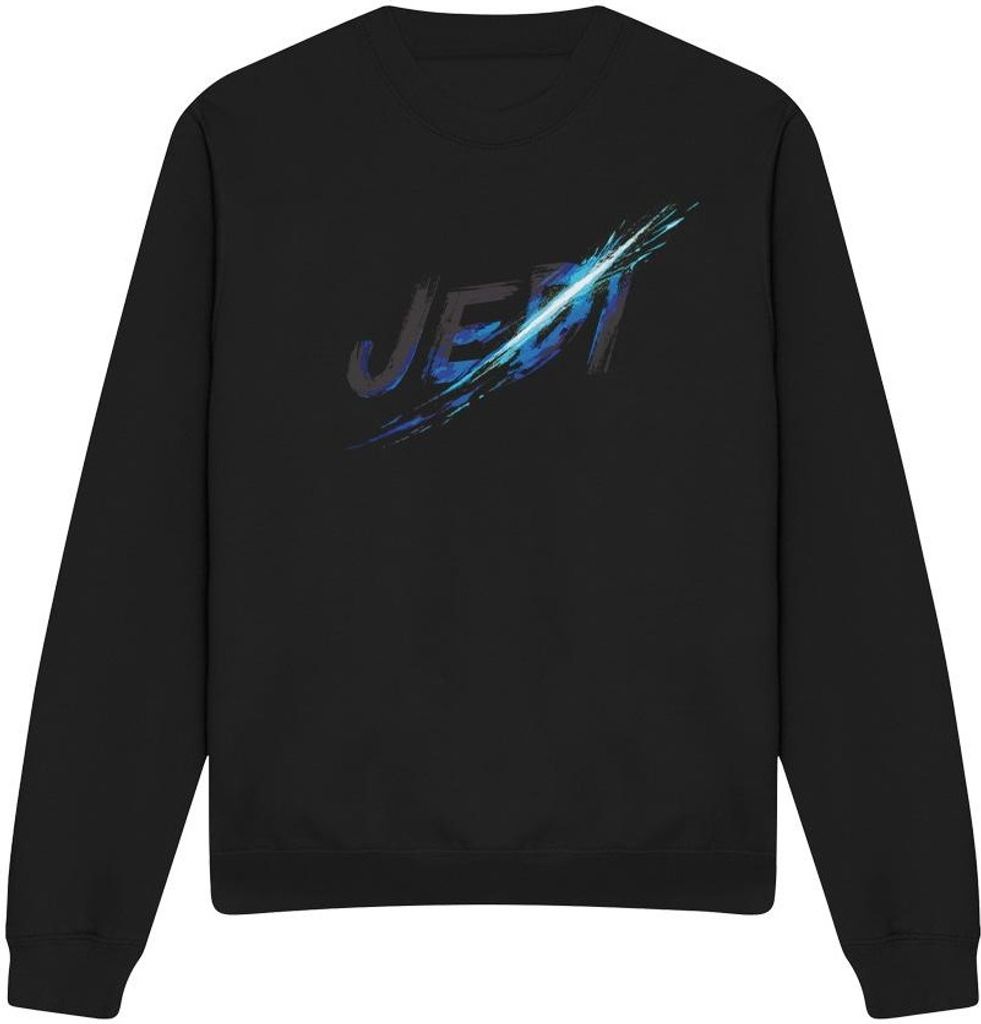Star Wars - "Jedi" Sweatshirt für Herren/Damen Uni TV3404 (XXL) (Schwarz)