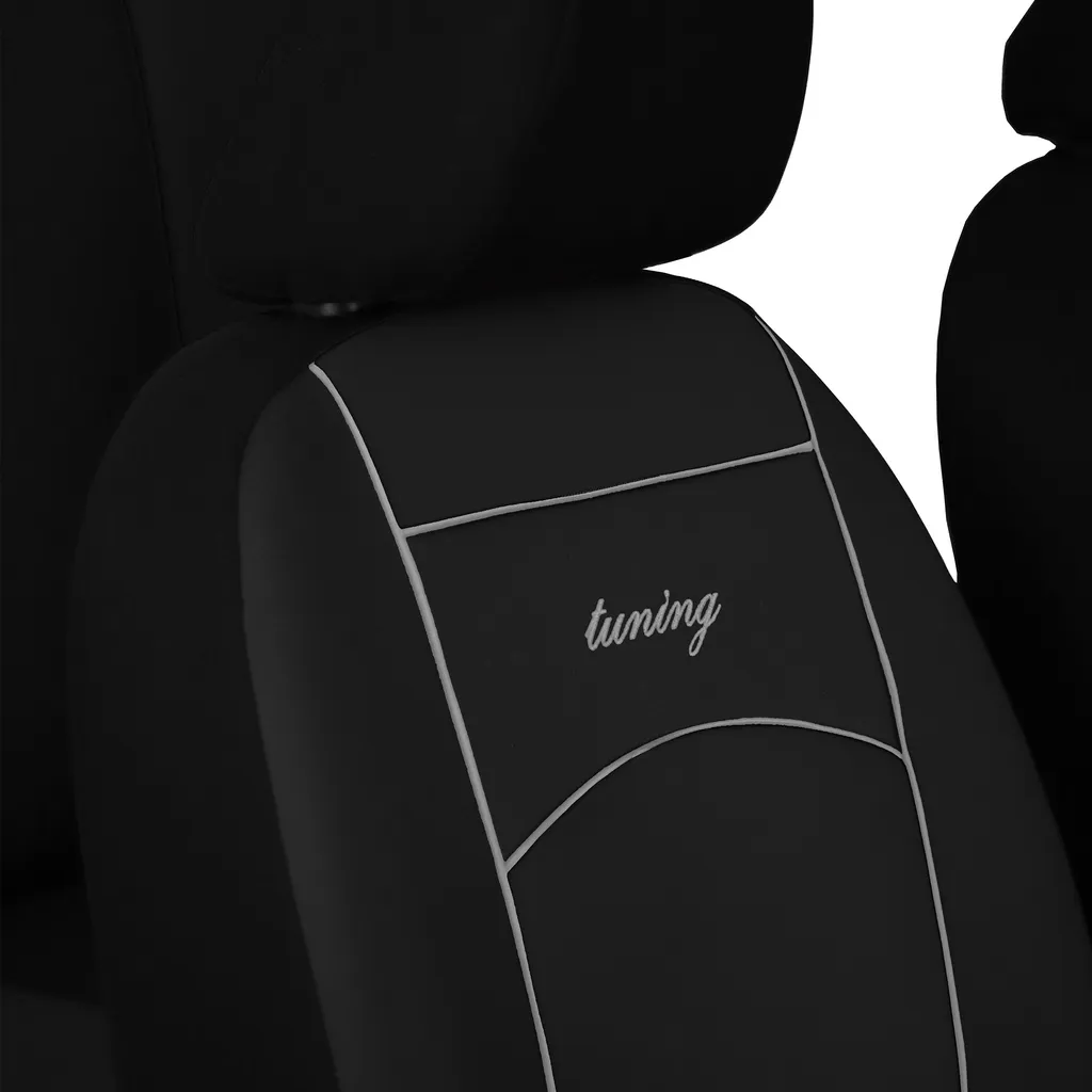 Set Coprisedili Nero per Chevrolet Aveo - Protezione Totale Universale - 4