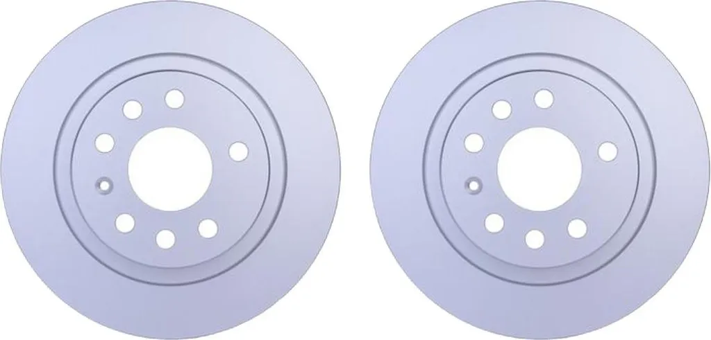Pack de 2 Disques de Frein HELLA 8DD 355 109-211 pour Entretien Arrière