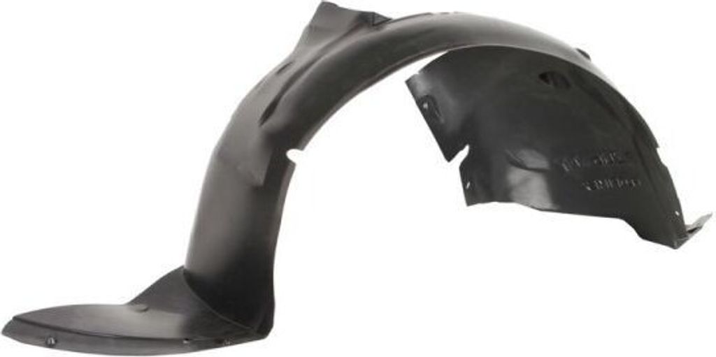 BLIC Radhaus Inenkotflügel 6601-01-5507821P Vorne Links passend für PEUGEOT 206 Schrägheck (2A/C) PVC ABS (Acrylnitril-Butadien-Styrol-Copolymer...