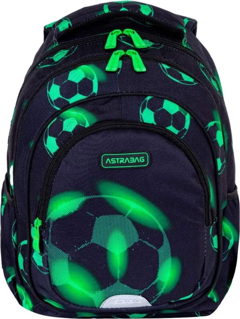Zaino Scuola Calcio Astra AB330 | Resistente e Pratico 3 Scomparti - 3