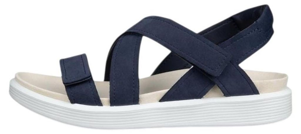 Ecco ecco soft sandal w Sandalette blau in Gr. 38