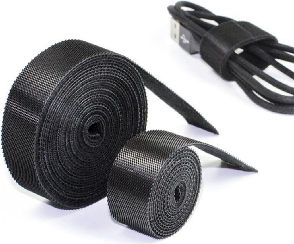 INF Velcro per Gestione Cavi – 1 Rotolo 5m Immagine del prodotto 