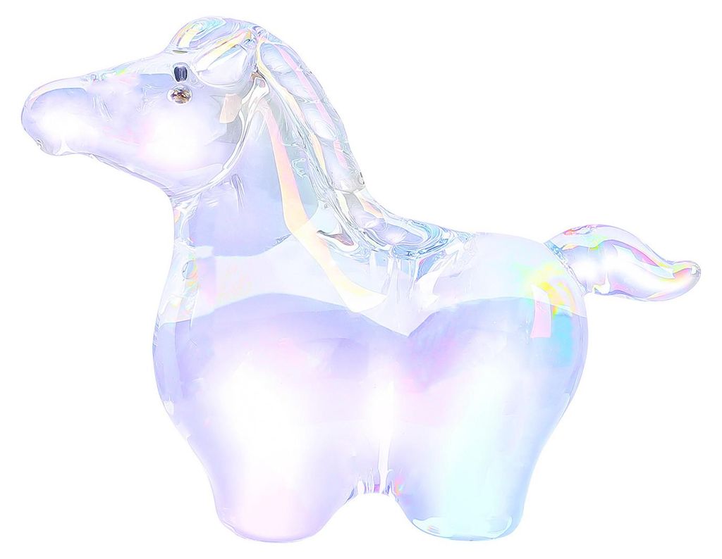 Gefälschte Kristallpferdefigur, handgeschnitzte Miniatur-Ponystatue, Heilstein, Tier-Sammlerstück, Skulptur, Feng-Shui-Dekoration