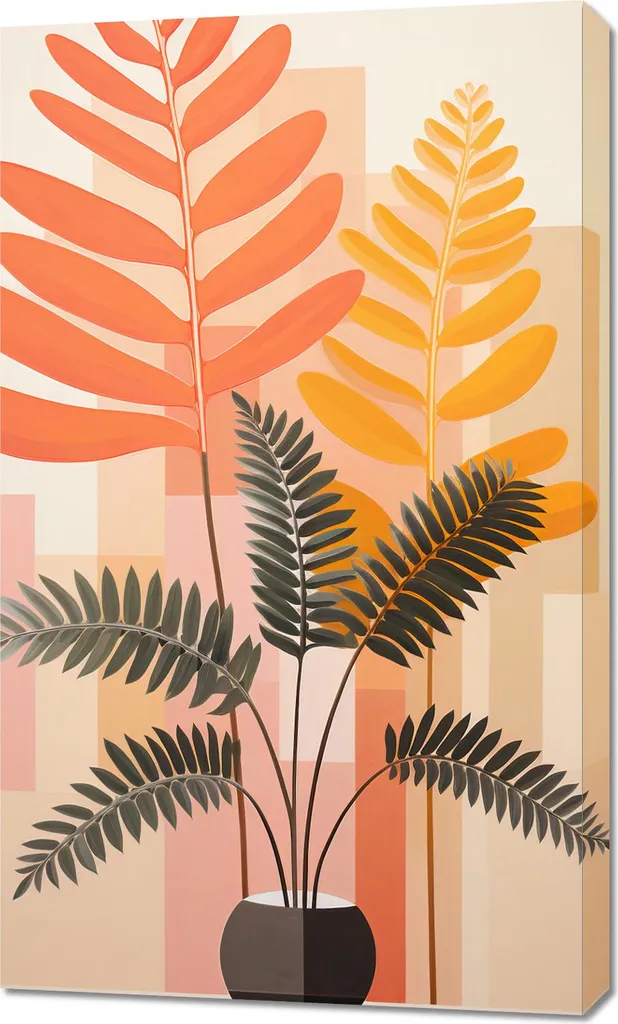 Quadro Moderno 60x100 Armonia Natura - Design Minimal per Ufficio
