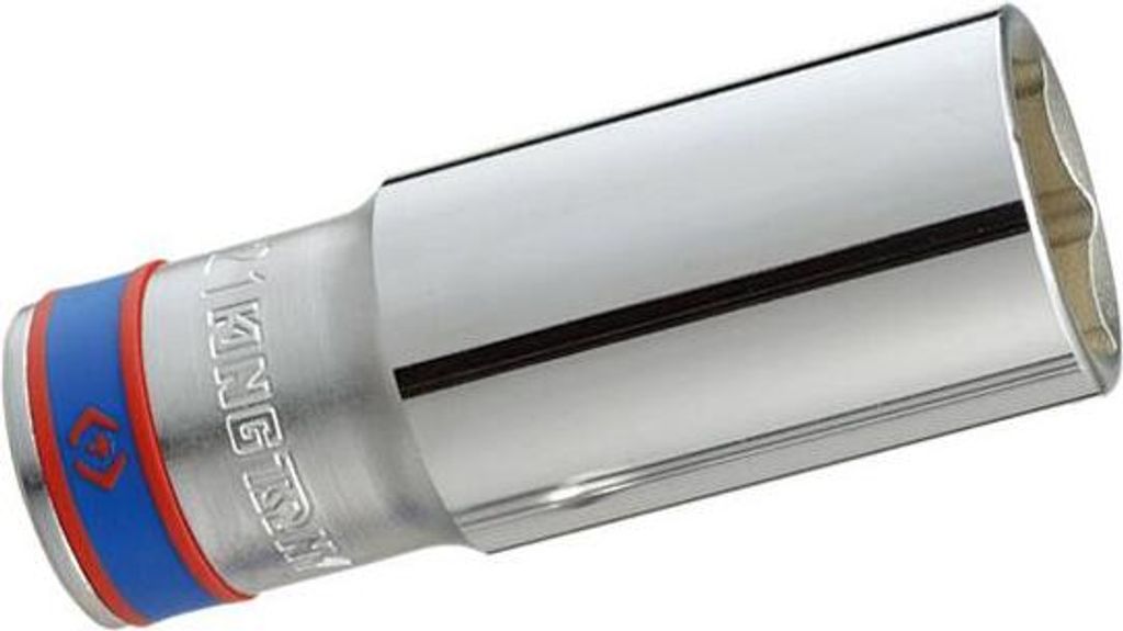 King Tony Langer Steckschlüssel 1/2" 41Mm X 77Mm 6-zackig Chrom