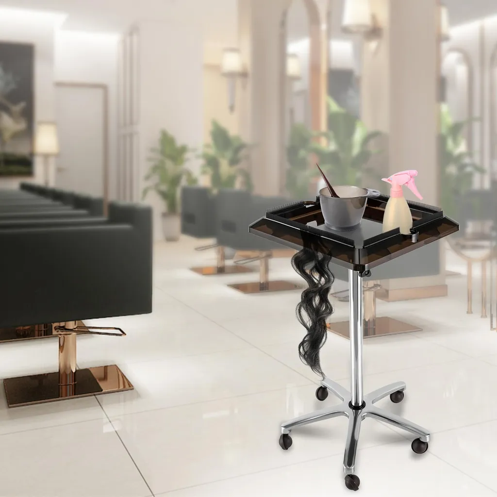 Meuble de rangement coiffure mobile pour organisation de salon - 8