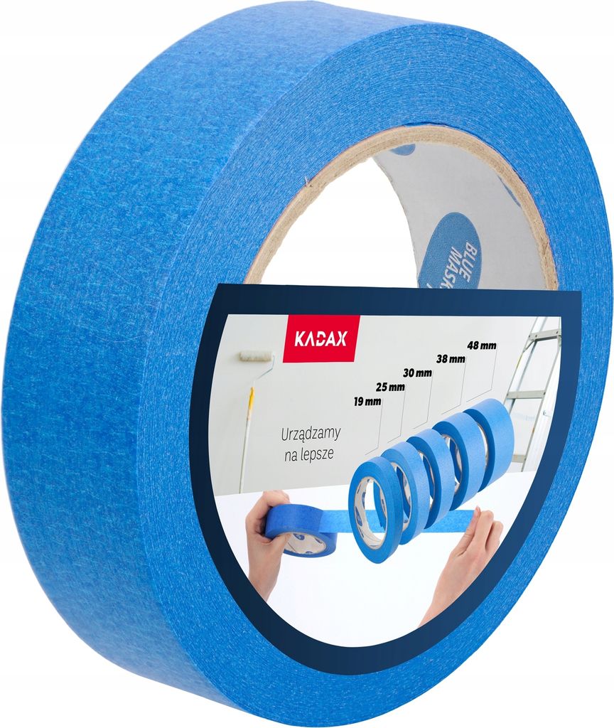 Solidguard Sureford Abdeckband Blau | 48mm X 50m Profi Malerband