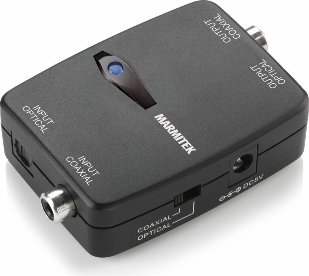 Audio Konverter Toslink zu Koaxial - Marmitek Connect TC22 Produktbild 