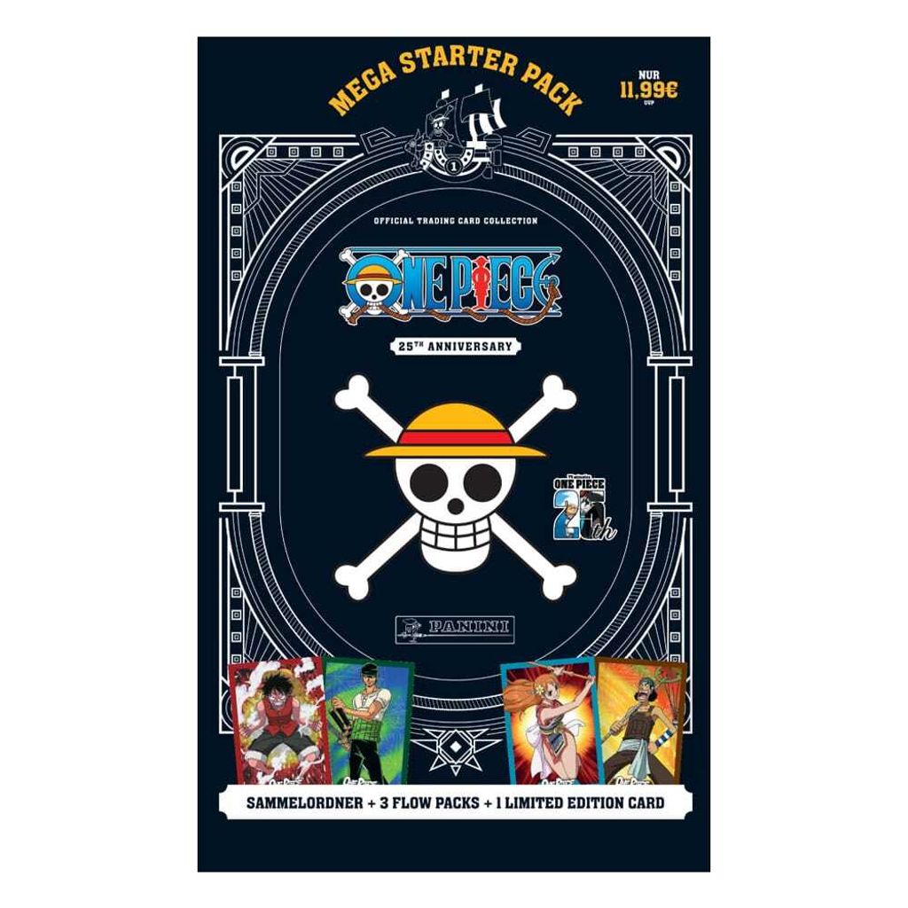 Panini One Piece Trading Cards Starter Pack Produktbild 