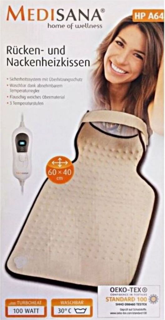 Medisana HP A64 Rücken- und Nackenheizkissen 100W Produktbild 7