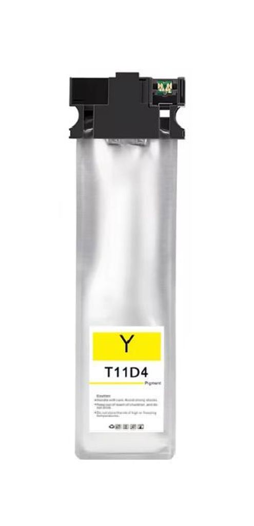 Tintenpatrone kompatibel mit Epson C13T11D440 yellow, gelb Produktbild 