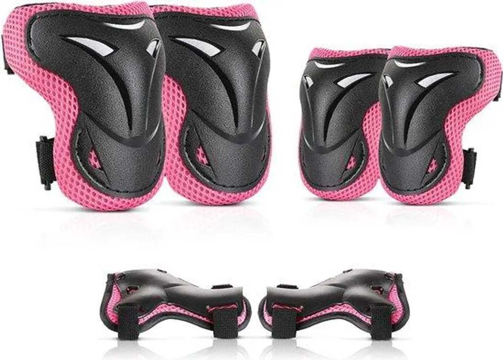 Genouillères skate rose : finies les blessures lors des chutes