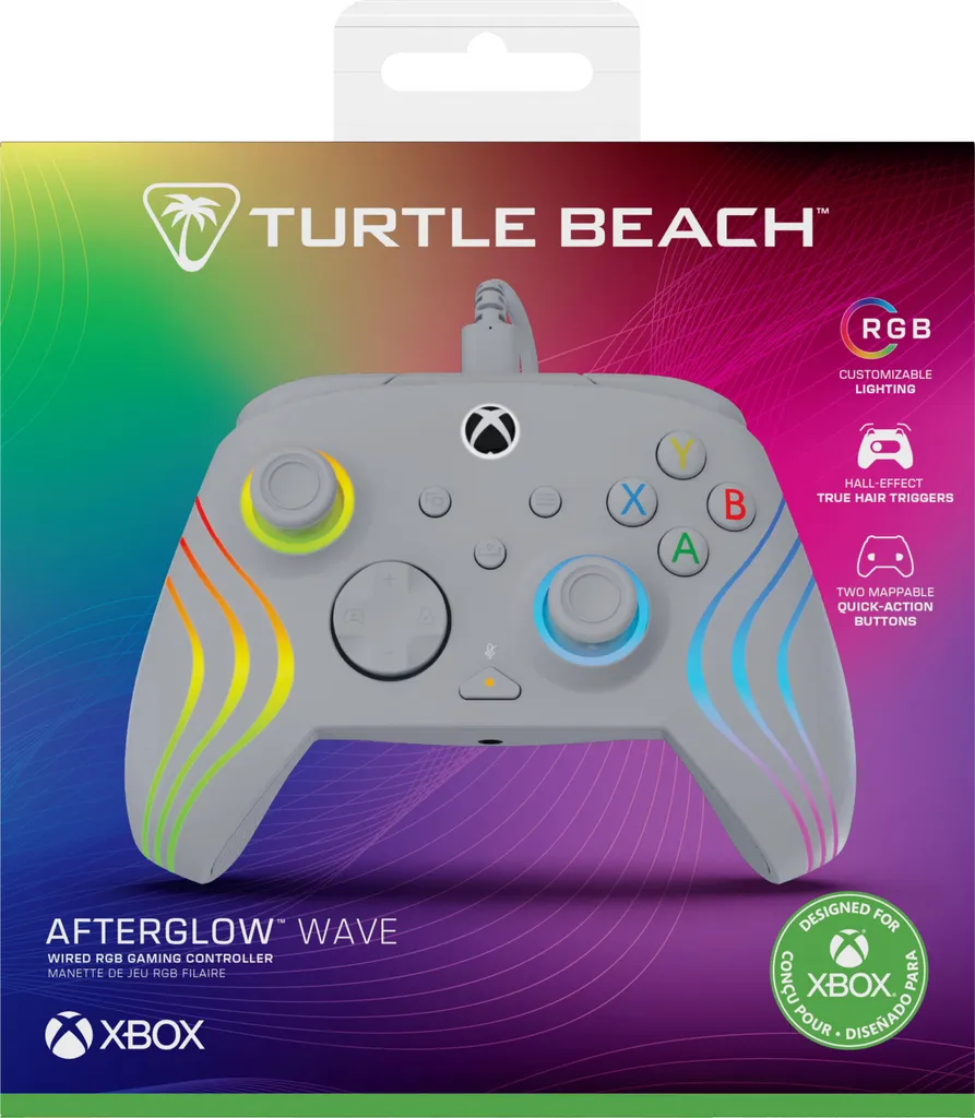 Turtle Beach Afterglow Wave Controller Xbox Series X|S PC | RGB Cablato - 2