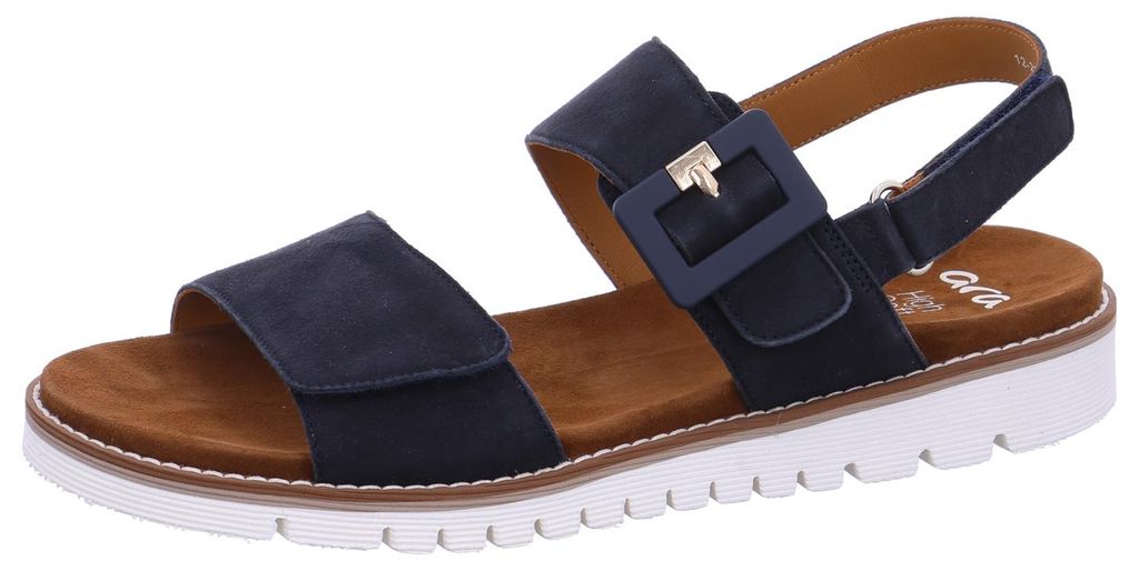 ara Damen Klassische Sandalen 1228134-02 Farbe: Blau Größe: Produktbild 