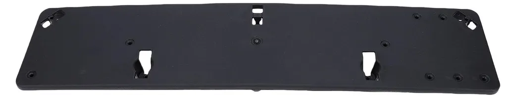 Support de plaque avant ABS Noir pour Mercedes GLC X253 2015 à 2022 - 4