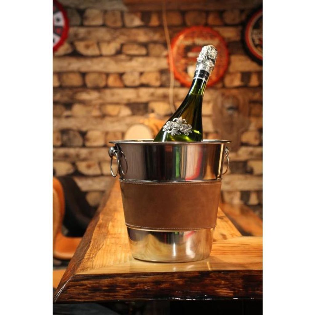 Weinkühler - Wein Kühler - Champagnerkühler - Kühler - Cooler - Edelstahl - Champagner Eimer - Bardekoration - Wein Eimer - Wine - Wein - Luxus...