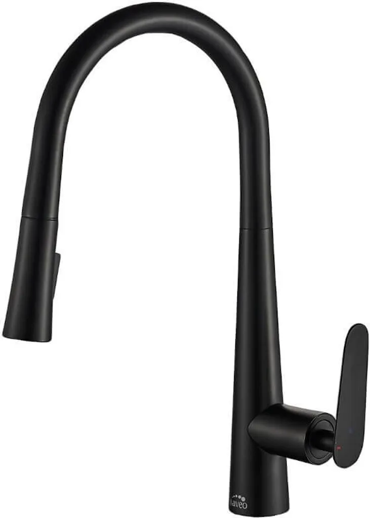 NALDA U' Miscelatore Cucina Nero 415mm Doccetta Estraibile | Shop Online