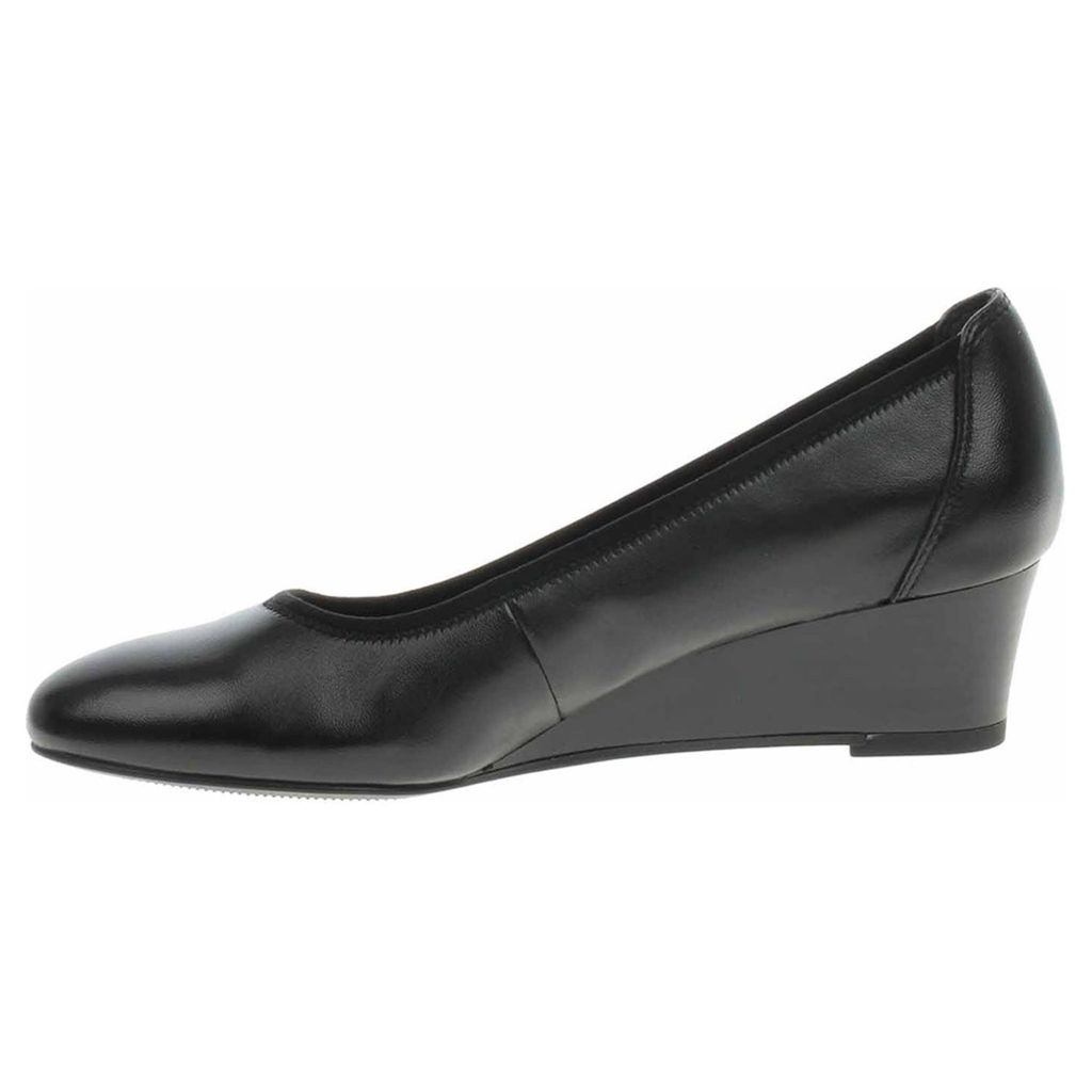 Tamaris Damen Pumps Leder Keilabsatz TOUCHit Fußbett Produktbild 8