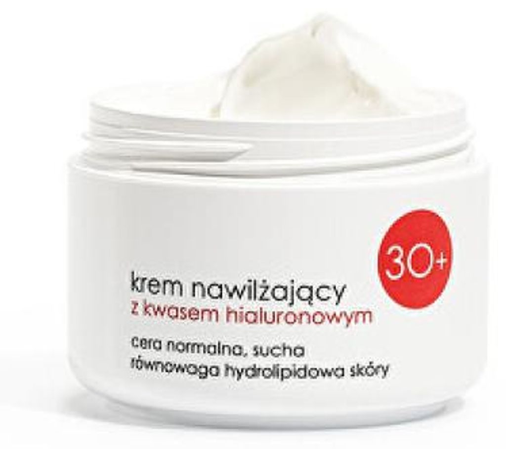 Ziaja 30+, krem nawilżający z kwasem hialuronowym, 50ml - Obrázek produktu 