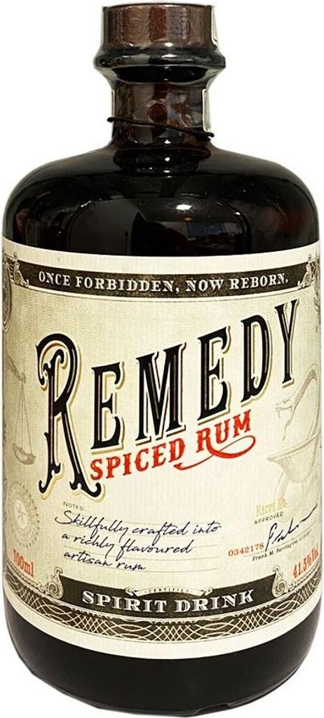 Remedy Rum speziato bevanda spiritosa 41,5% Vol. 0,7l Immagine del prodotto 