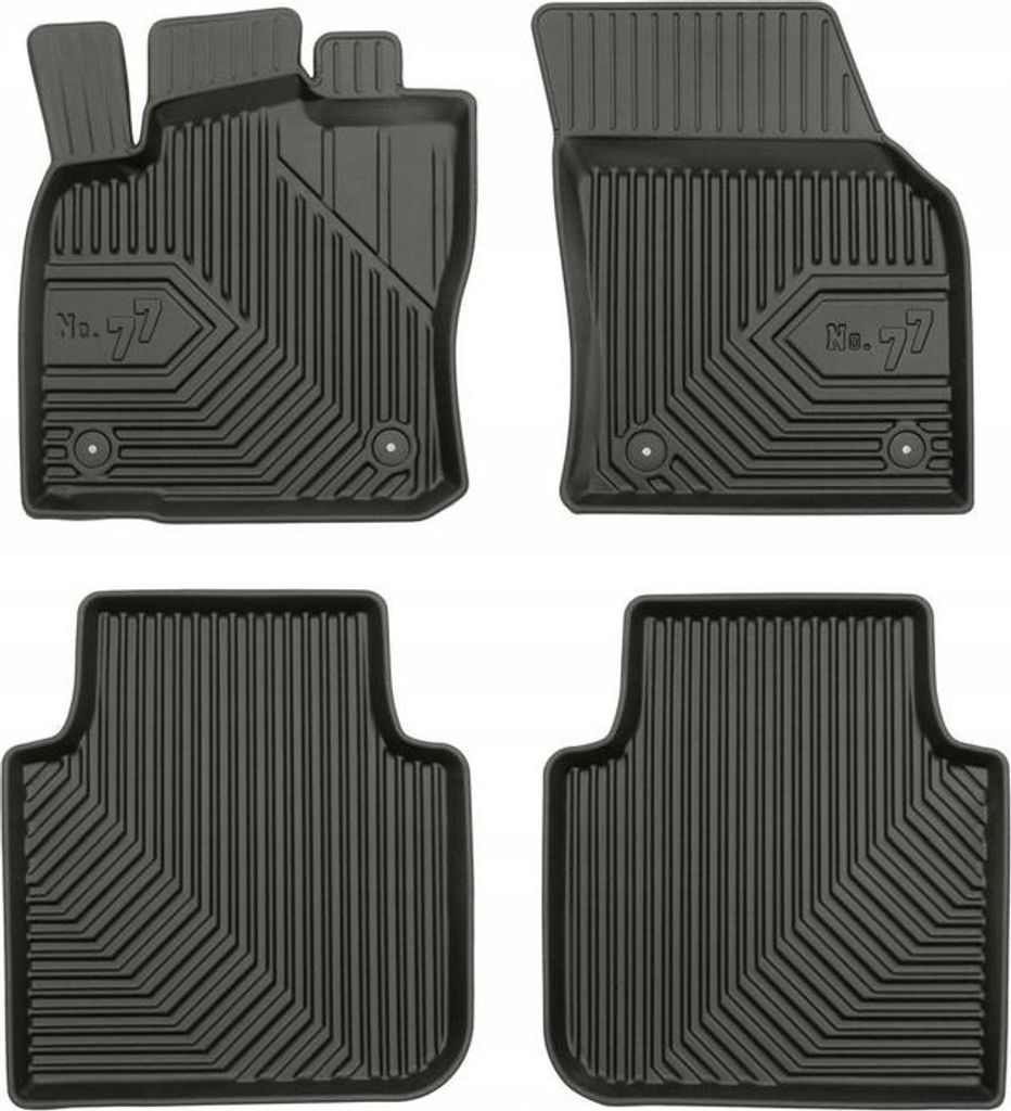 GUMMIMATTEN SKODA Kodiaq von 2016 bis 77