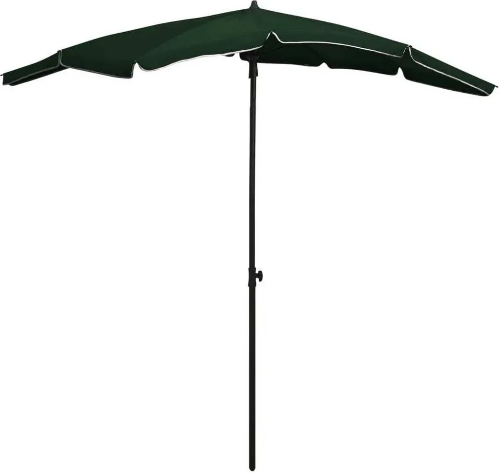 Ombrellone Rettangolare Verde 200x130 The Living Store | Arredo Outdoor