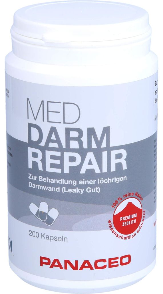 PANACEO Med Darm Repair Kapseln zur Behandlung einer löchrigen Darmwand, 200 St. Kapseln