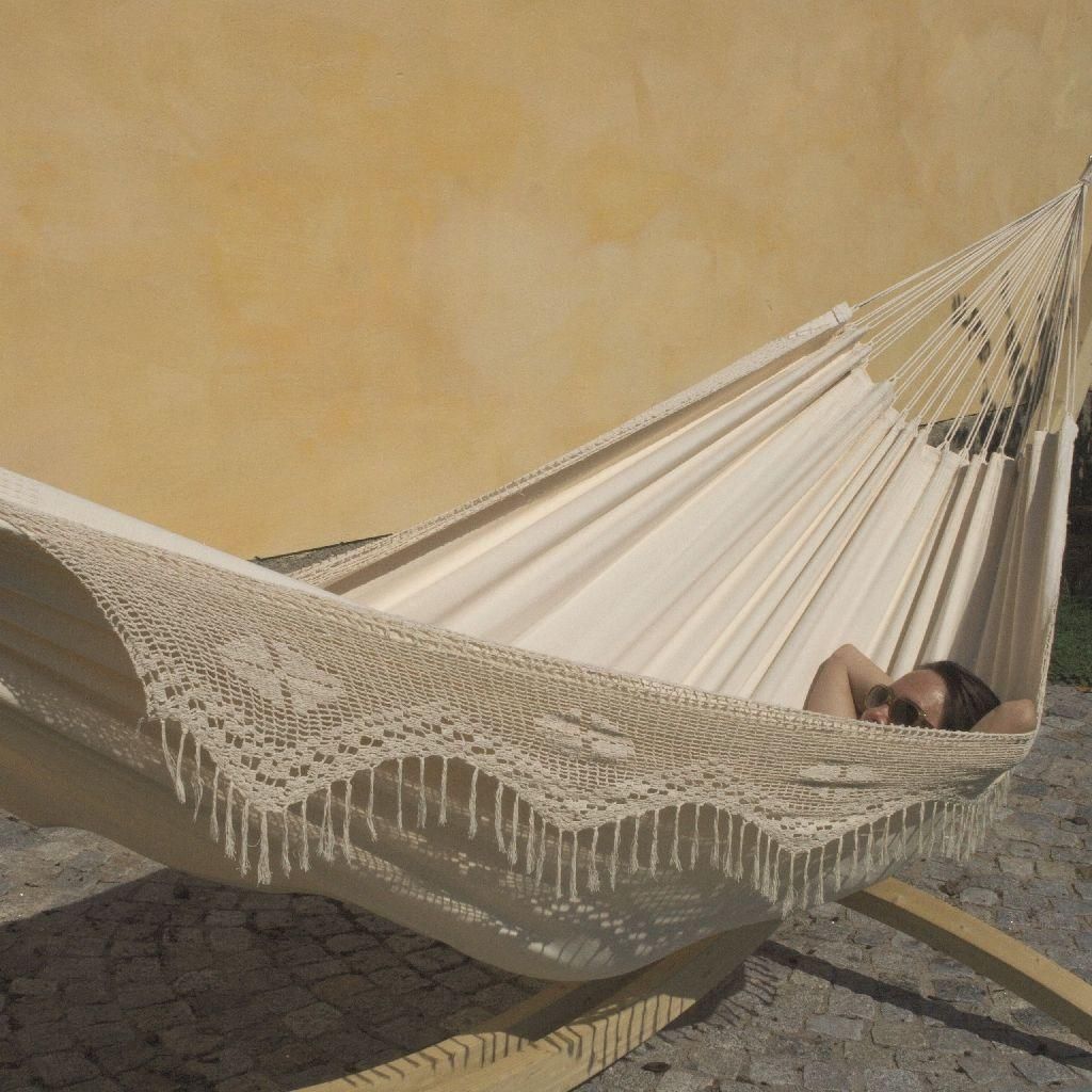MacaMex Brasil Comfort Premium Natural Macrame - dvojitá Obrázek produktu 