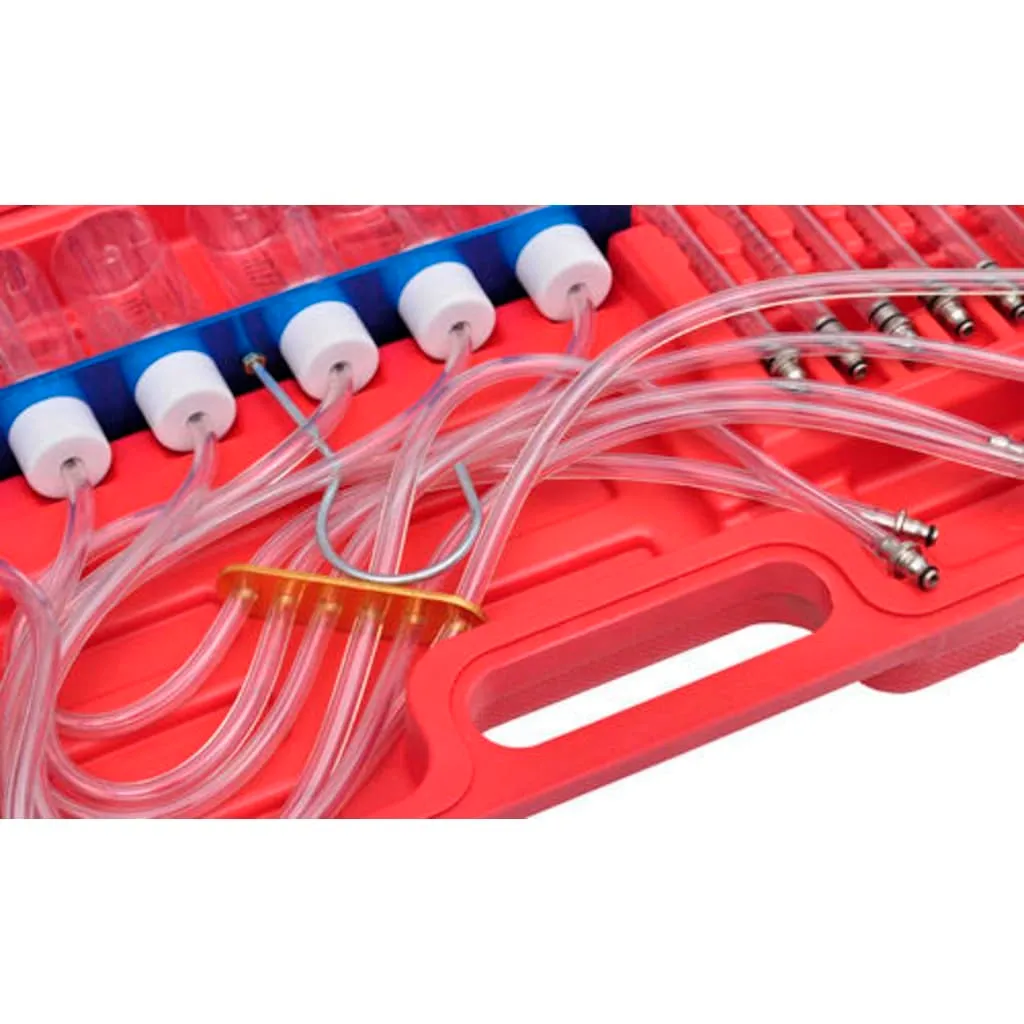 Testeur de retour injecteur diesel Common Rail avec kit d'adaptateurs pro - 4
