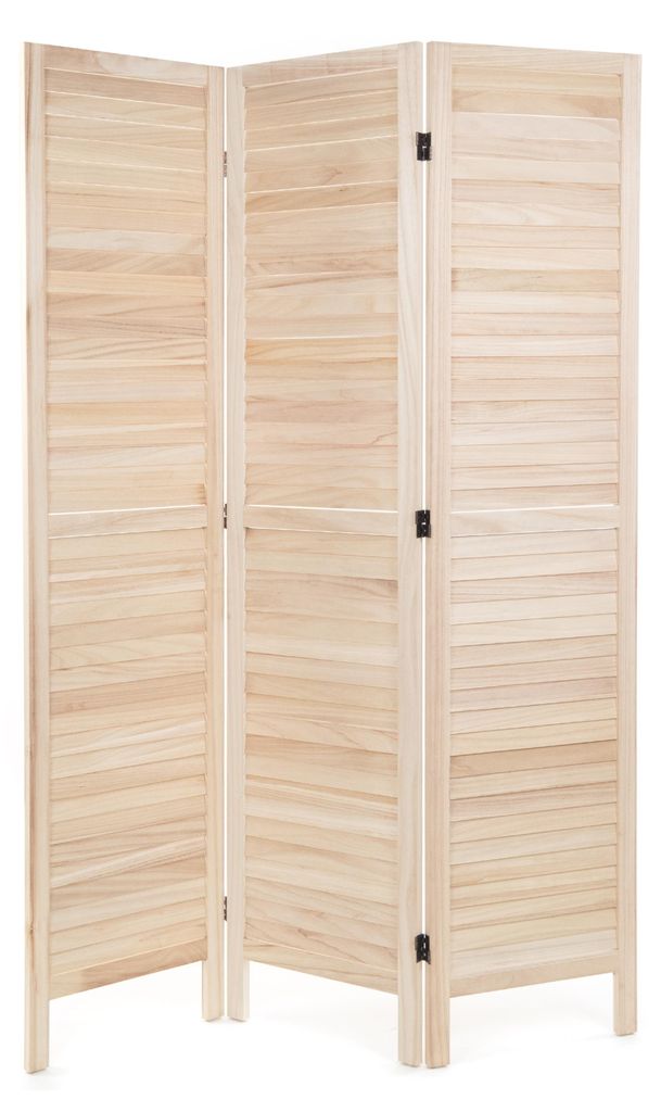 RAUMTEILER "COTTAGE" | 3-teilig, Holz | Paravent | Farbe: Produktbild 