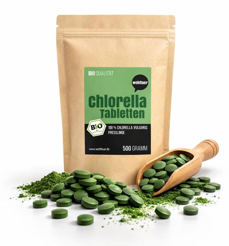 Wohltuer Chlorella Tabletten - ab 500g