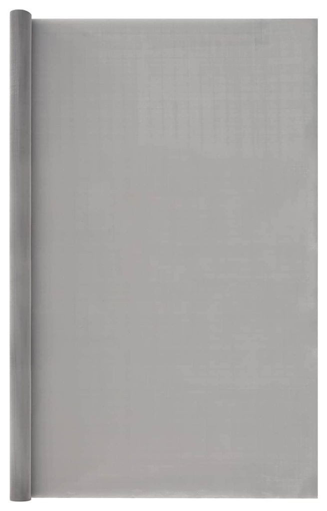 vidaXL Mesh Bildschirm 120 x 1000 cm 120 Mesh Edelstahl 201 Silber