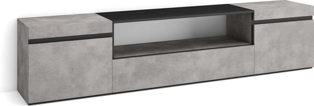 COZY Mobile TV Soggiorno, 200x35x45cm, Per TV fino a 80, Immagine del prodotto 