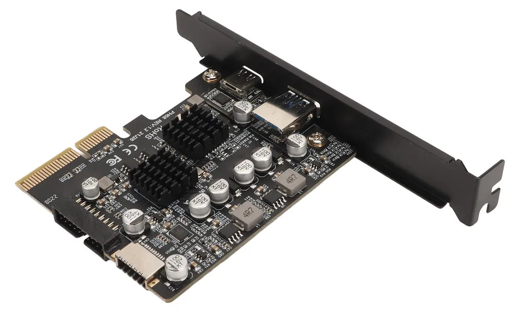 Adaptateur PCIE USB-C pour Ordinateur de Bureau - Carte d'Extension E